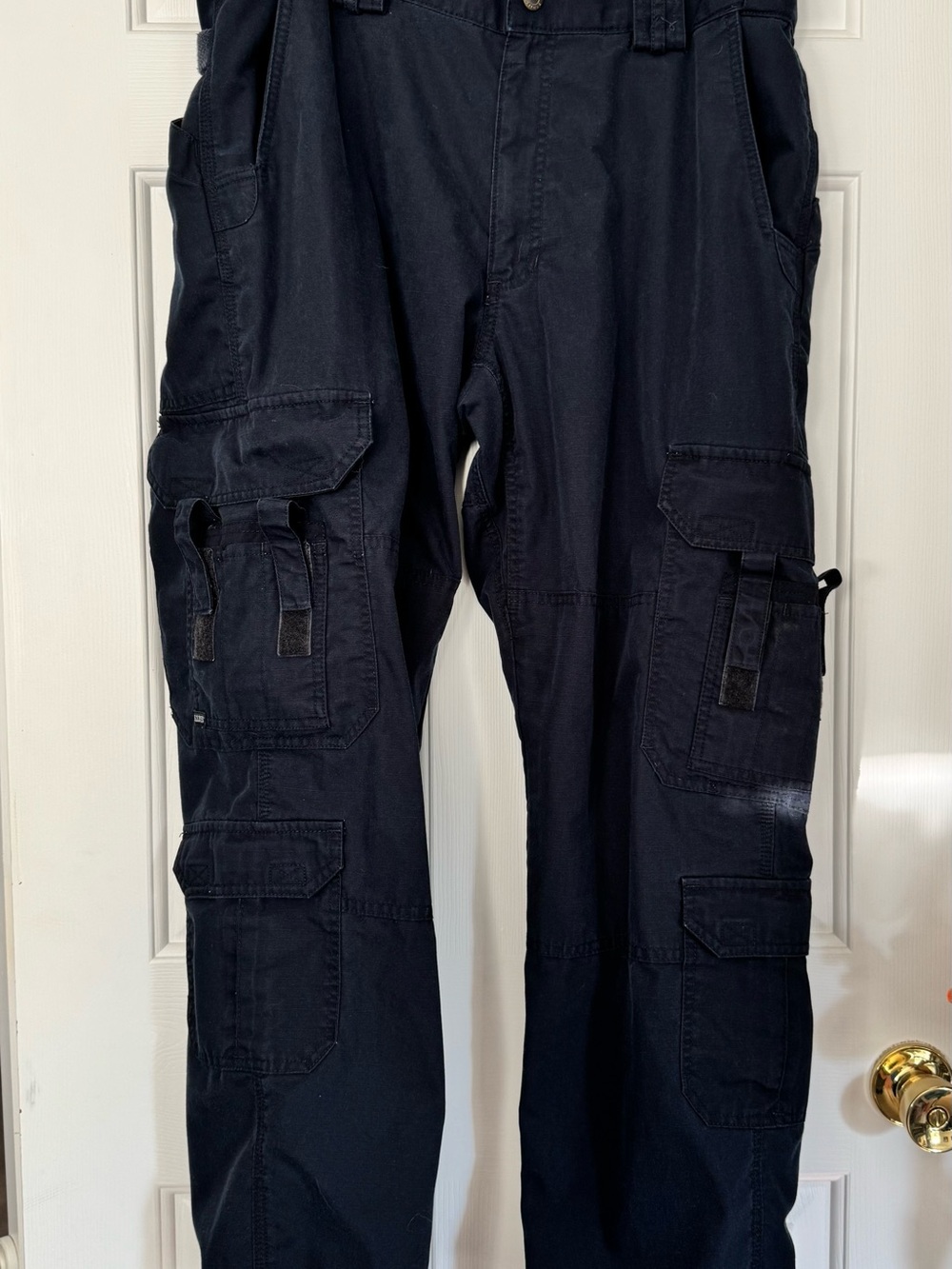 5.11 Tactical Blue Cargo Pants with Multiple Utility Pockets